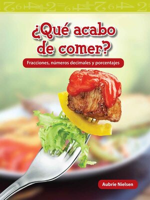 cover image of ¿Qué acabo de comer?